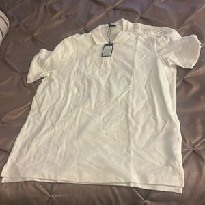 A/x shirt men short sleeve white